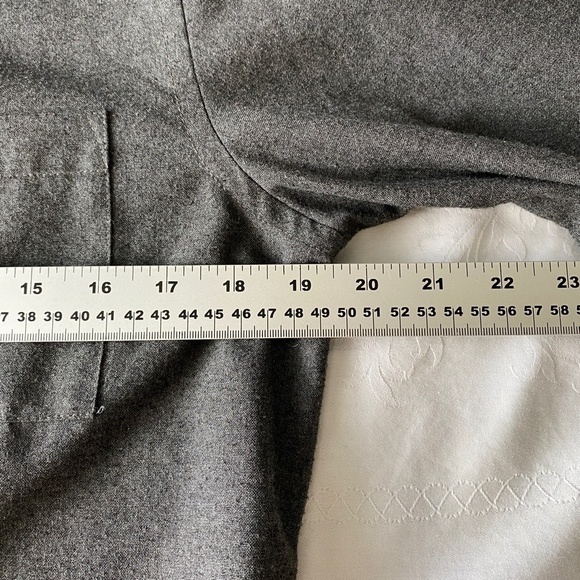 Report Collection Men's Gray Long Sleeve Medium Weight Dress Shirt Size Small - Picture 10 of 13